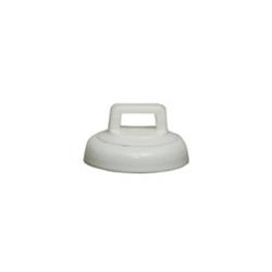 Small White Magnetic Zip Tie Mount, 10 pound pull force, Plenum Rated, UL Listed, 10 pieces/bag