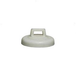 Large White Magnetic Zip Tie Mount, 15 pound pull force, Plenum Rated, UL Listed, 10 pieces/bag