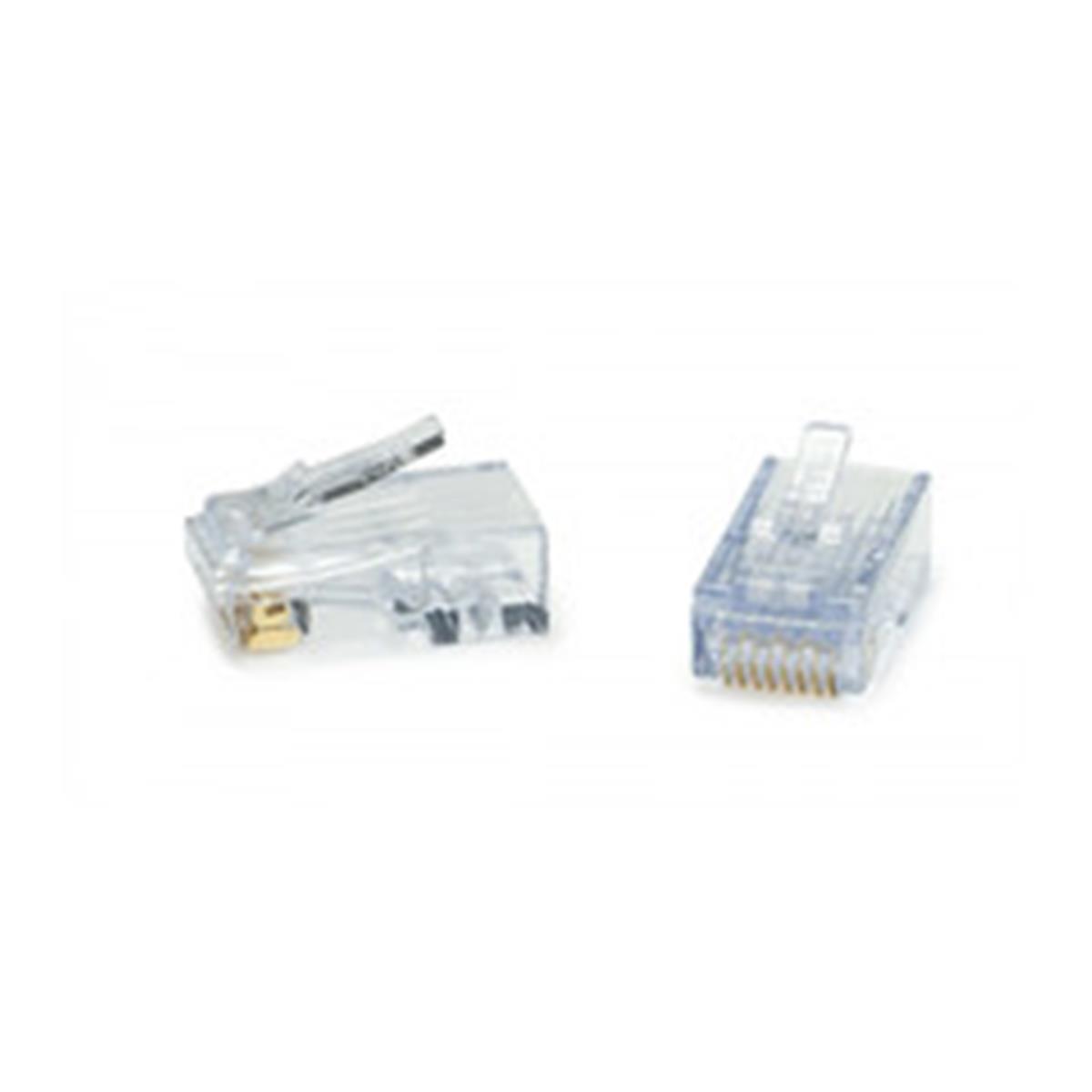 Platinum Tools ezEx44-RJ45 Crimp Plugs - 100 Piece