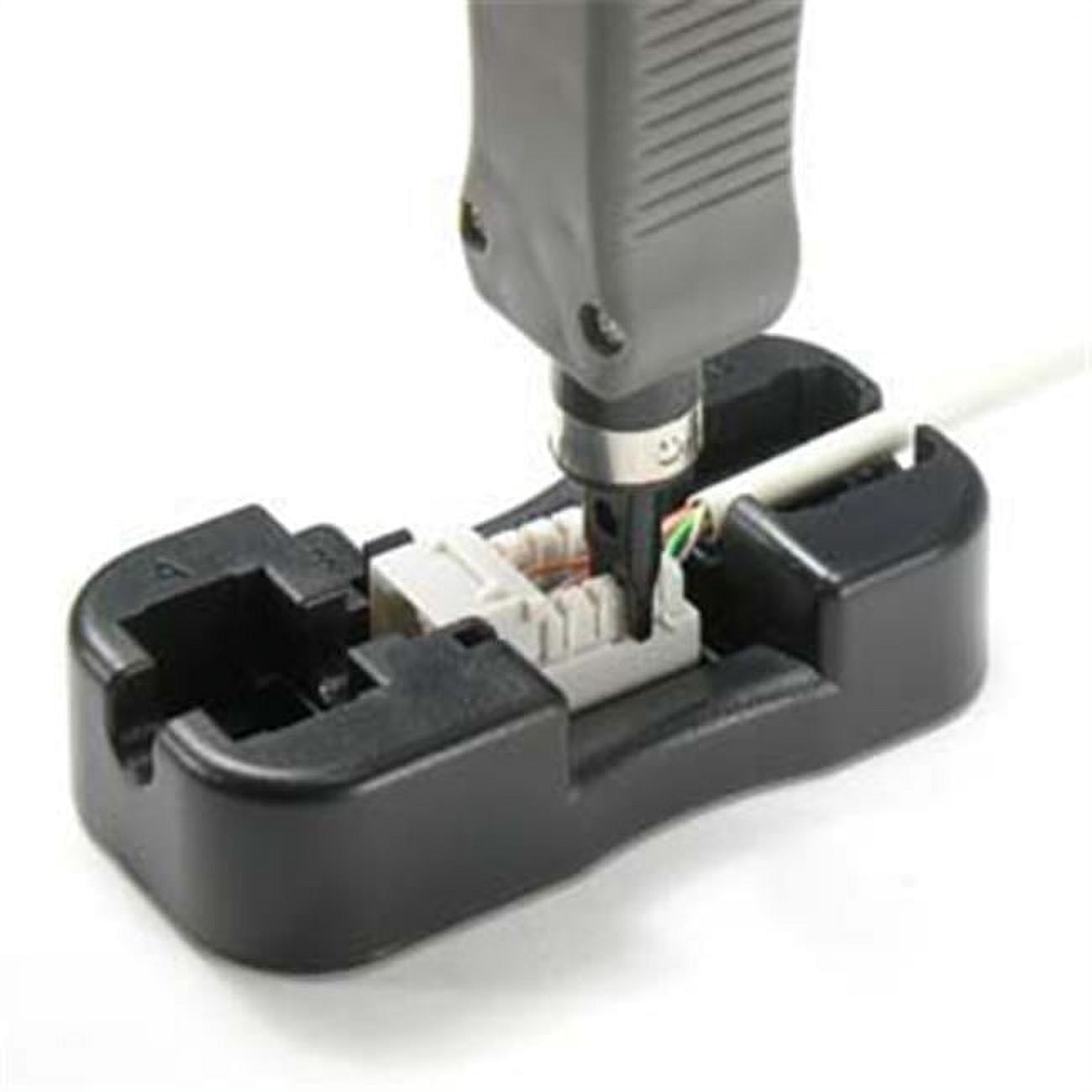 Punch Down Stand for RJ45 Keystones, Supports Several Styles Including Standard by 180 & Australian