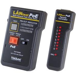 Picture of CableWholesale 30D1-56651 Lan Tester PoE Network Cable Tester&#44; Pin Configuration & Wire Map Results