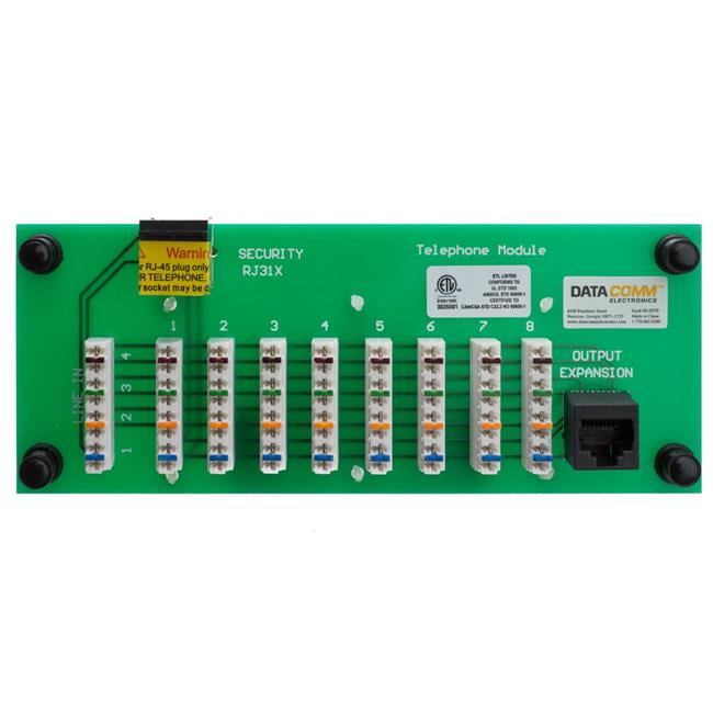 Picture of CableWholesale 80-0070 1 x 8 in. Telephone Module