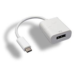 Picture of Cablewholesale 30U3-34360 USB 3.1 Type C to Displayport Video Adapter with Requires Thunderbolt3 & Displayport Alt Mode