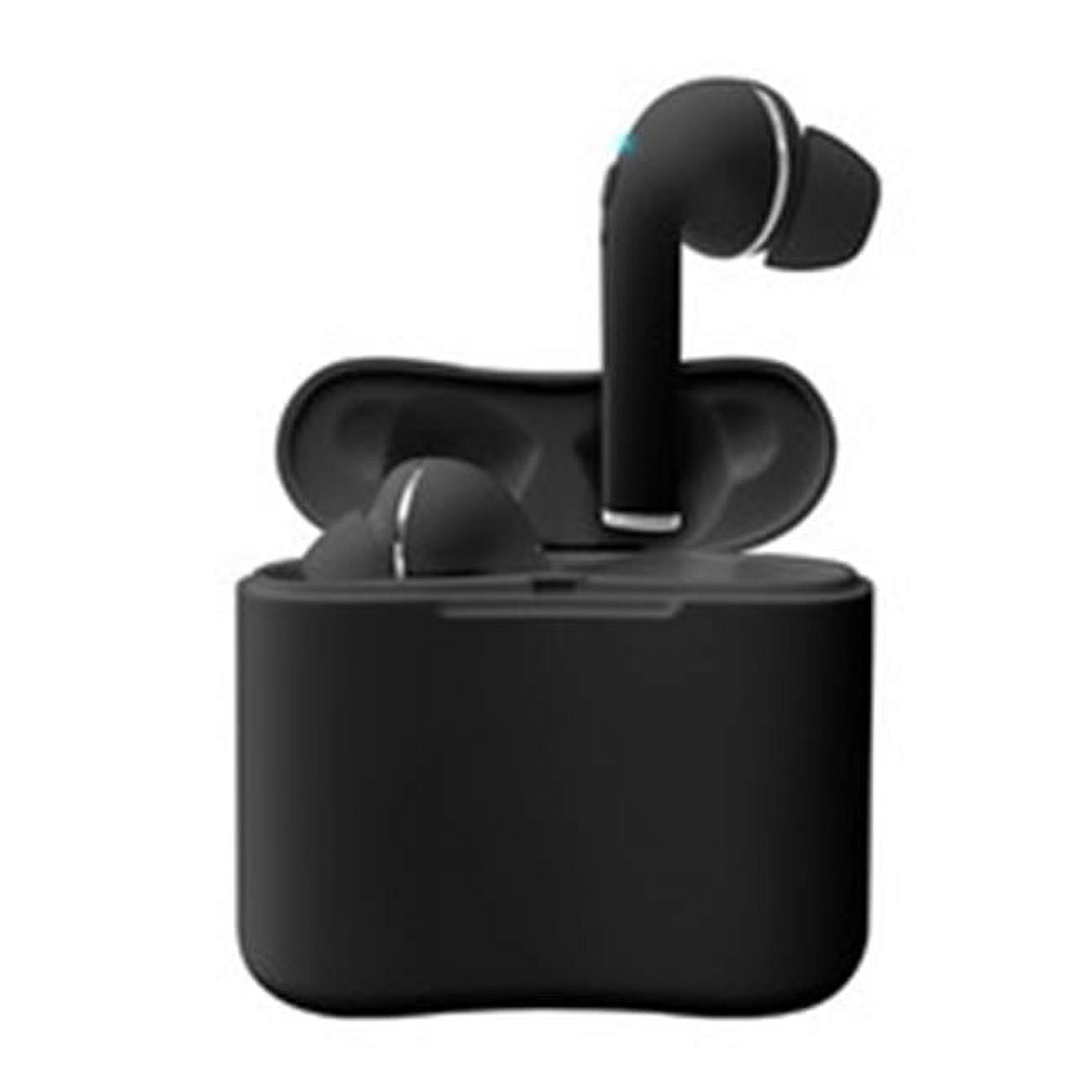 Picture of CableWholesale 5002-405BK Bluetooth Wireless Earbuds with Charging Case&#44; Black