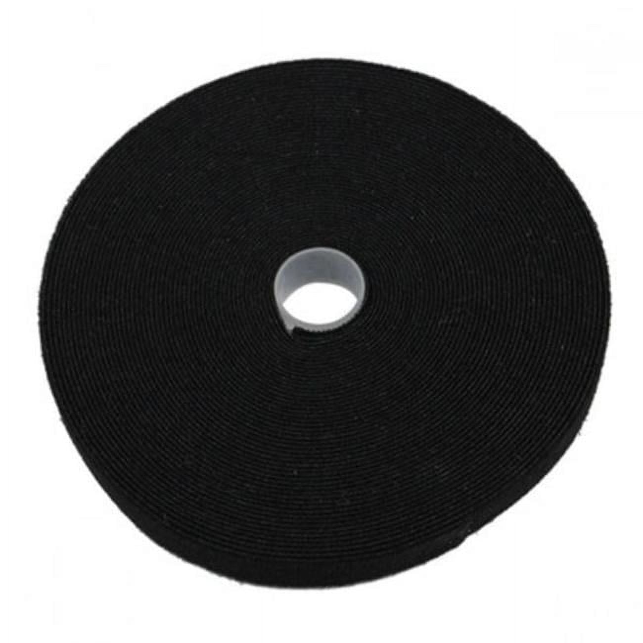 0.75 in. x 50 ft. Hook & Loop Tape, Black