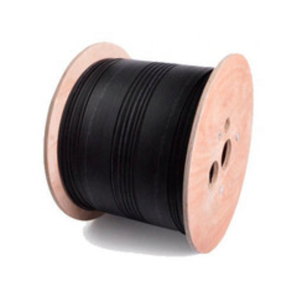 11F3-0482H 2000 ft. Plenum 48 Strand Indoor & Outdoor Fiber Optic Cable - OS2 9 & 125 Single Mode - Corning SMF-28 Ultra - Black