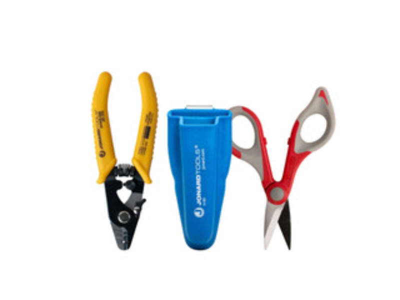 CableWholesale 90J1-00030 Jonard Tools Fiber Kit with Kevlar Cutter - Molded Pouch - TK-350