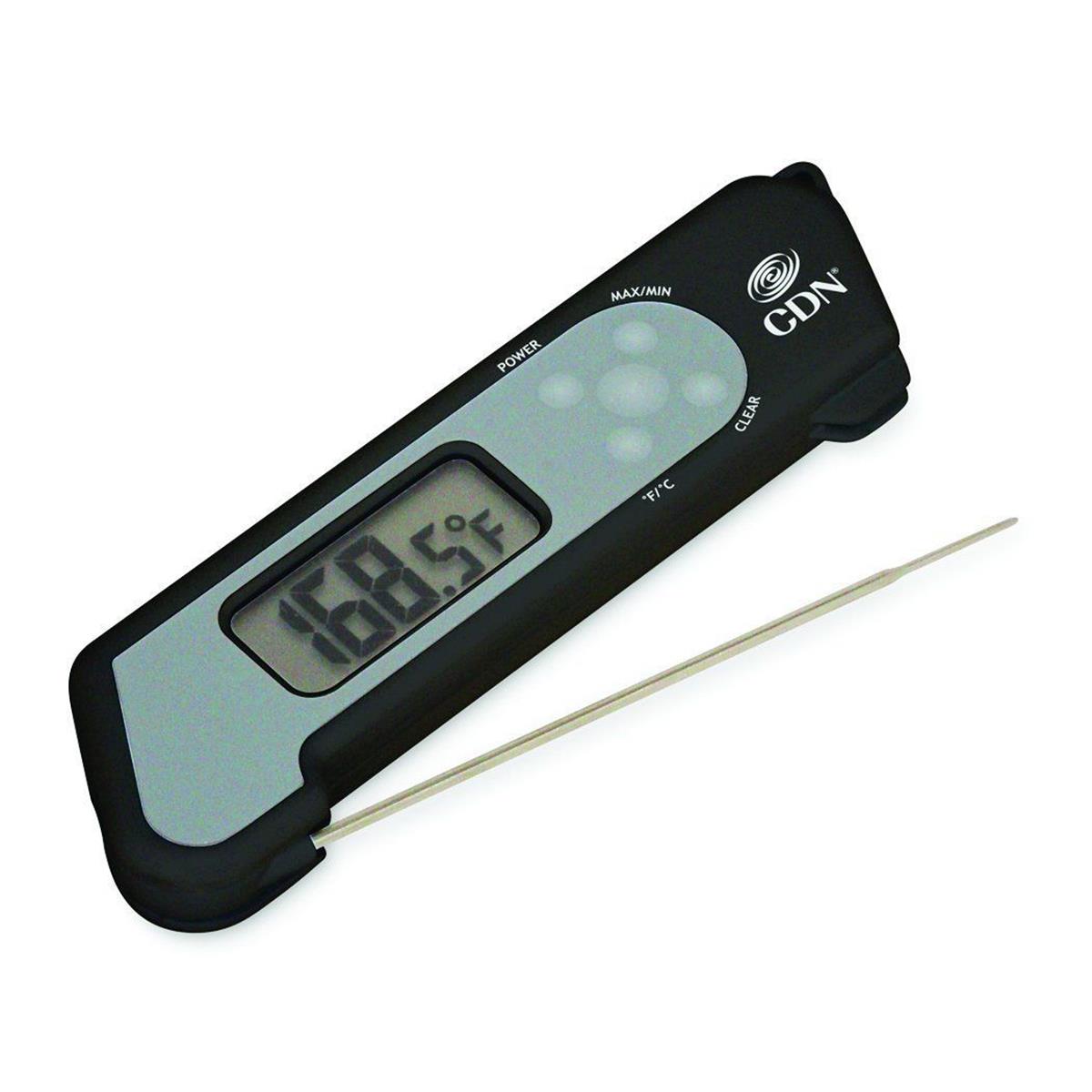Picture of CDN TCT572-W ProAccurate Folding Thermocouple Thermometer - White