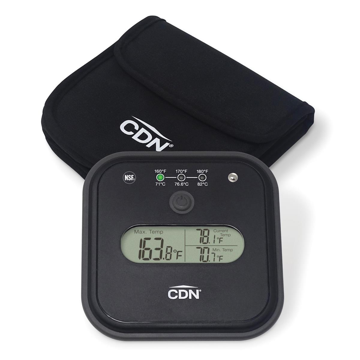 Picture of CDN DW2 32 to 194 deg F & 0 to 90 deg C Dishwasher Thermometer