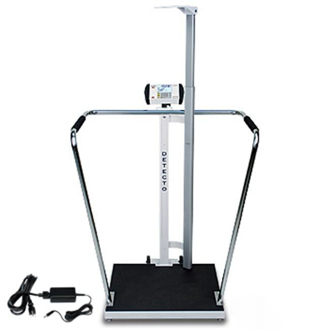 Picture of Cardinal & Detecto 6857DHR-AC 24 x 24 in. 1000 x 0.2 lbs x 0.1 kg Platform DHR AC Adapter Digital Bariatric Scale