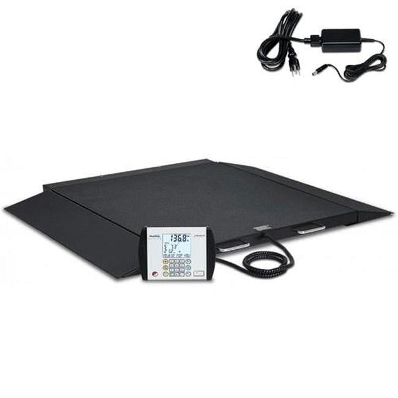 Picture of Cardinal & Detecto BRW1000-AC 1000 x 0.2 lbs x 0.1 kg AC Adapter Portable Digital Wheelchair Scale