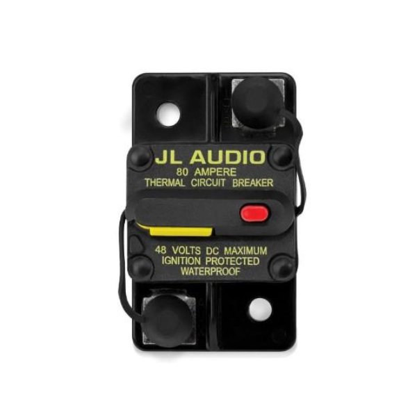 Picture of JL Audio JLA-XMD-MCB-80 Waterproof Ignition Protected Circuit Breaker - 80A