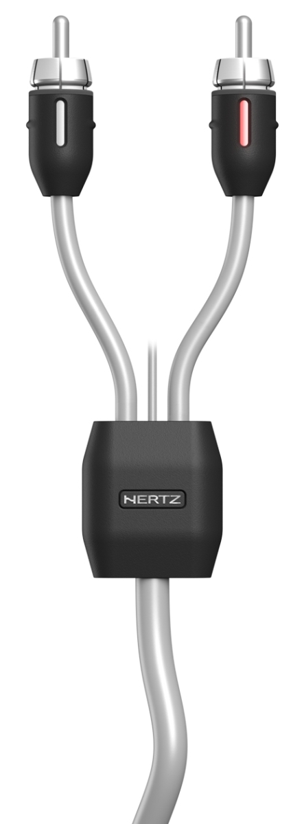 Picture of Hertz Audio HERHMLC2-3 3 ft. 2 Channel Stereo RCA Cable - White