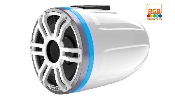 Picture of Hertz Audio HERHTX-8H S-FL-SW Marine Tower Horn Speaker - 8 in. - Flat White