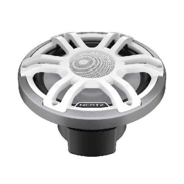 Picture of Hertz Audio HERHMX-7.7-S-LD-SW 7.7 in. 4 ohm Sports Coax RGB LED Speaker - White