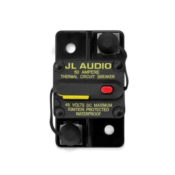 Picture of JL Audio JLA-XMD-MCB-50 Waterproof Ignition Protected Circuit Breaker - 50A