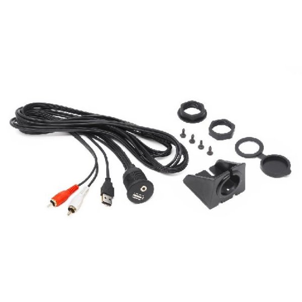 Picture of Hertz Audio HERHMA-USB-AUX-IN 2 m Waterproof Extension Cable
