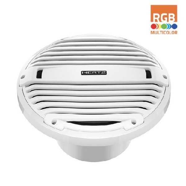 Picture of Hertz Audio HERHMS-12-B2-LD-W 12 in. 2 ohm Marine Infinite Baffle Subwoofer - White