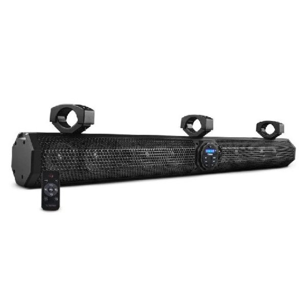 Picture of DS18 DS18SB37BTX 37 in. 200W RMS Soundbar with 10 Speakers&#44; Amplified Bluetooth USB & Aux Ports