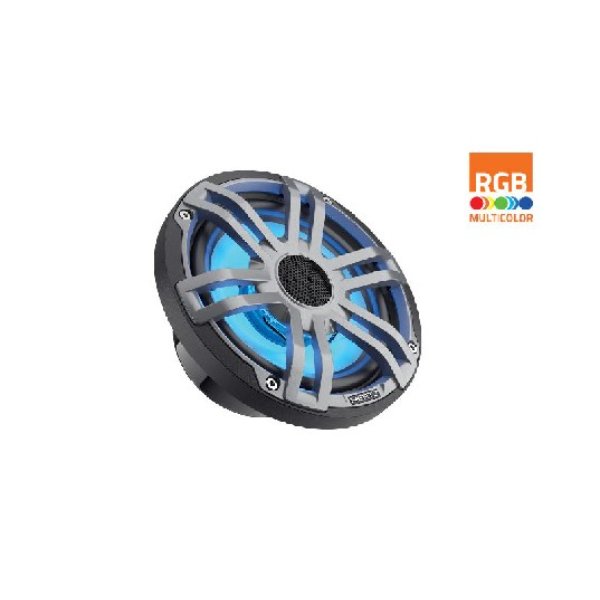 Picture of Hertz Audio HERHEX-6.5-S-LD-G 6.5 in. 4 ohm Marine Sport Coax Speaker - Gray & RGB