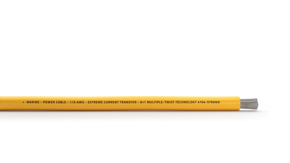 Picture of Hertz Audio HERHMPC-YE-1.0 15 m 1 AWG Marine Power Cable - Yellow
