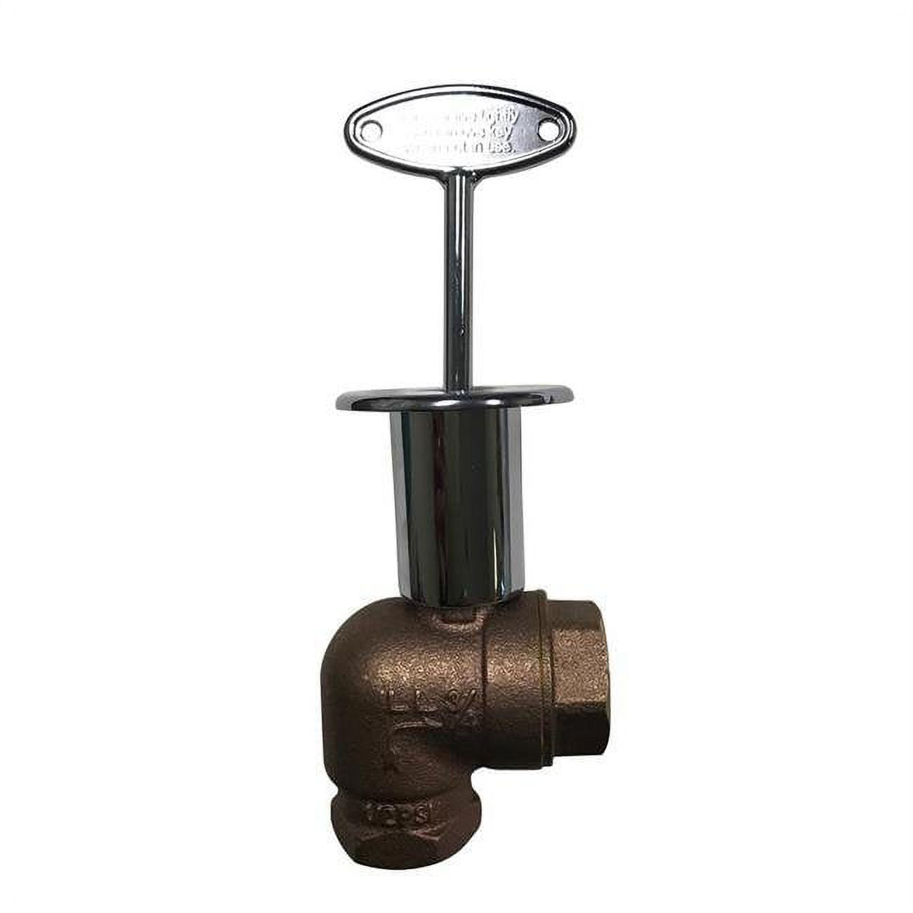 Picture of Blue Flame BVL3LCP 0.75 in. Fireplace & Fire Pit Quarter Turn Valve Kit&#44; Angled