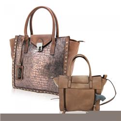 Picture of Cutting Edge Products 49067 Freya Concealed Carry Purse - Mocha