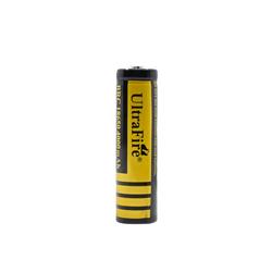 Picture of Ultrafire UF18650 3.7 V Li-ion Rechargeable Battery, Red