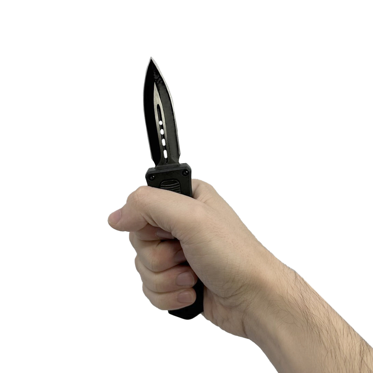 Products 236GN 4.5 in. Dagger Blade OTF & Belt Clip Knife, Green