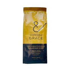 Picture of Coffee of Grace 41 12 oz Decaf Colombia Medium Dark Roast Coffee