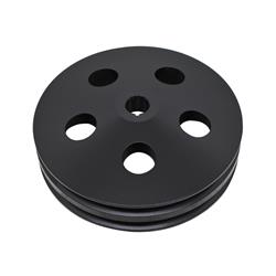 Picture of CFR HZ-8846-C Aluminum Chevy & Gm Key-Way Power Steering Pump Pulley 2 Groove - Chrome