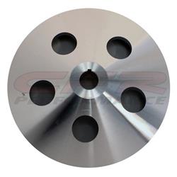 CFR HZ-8848-C 1955 - 72 Chevy & Gm Aluminum Key-Way Power Steering Pump Pulley - Chrome -  CFR Performance, HZ-8848-M