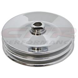 CFR HZ-8948-PBK Power Steering Pump Steel Pulley Gm Chevy Key Way - Edp Black -  CFR Performance, CF54884