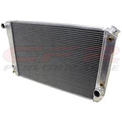 Picture of CFR HZ-7081 1970-81 Chevy Camaro&#44; Chevelle &amp; Nova Direct Fit Dual Pass Aluminum Radiator