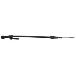 CFR-2000-PBK Stainless Steel Billet Handle Flexible Dipstick - Natural for Braided 1956-90 Chevy BB