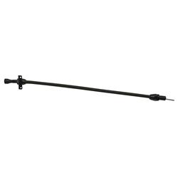 Stainless Firewall Mount Flexible Transmission Dipstick - Black for Gm 700R4