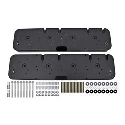 HZ-8000-PBK Coil Valve Covers Adapter Kit - Black  Chevy LS