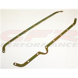 Picture of CFR HZ-9091-PBK Chevy 80-85 Small Block Oil Pan Reinforced Rails&#44; Zinc