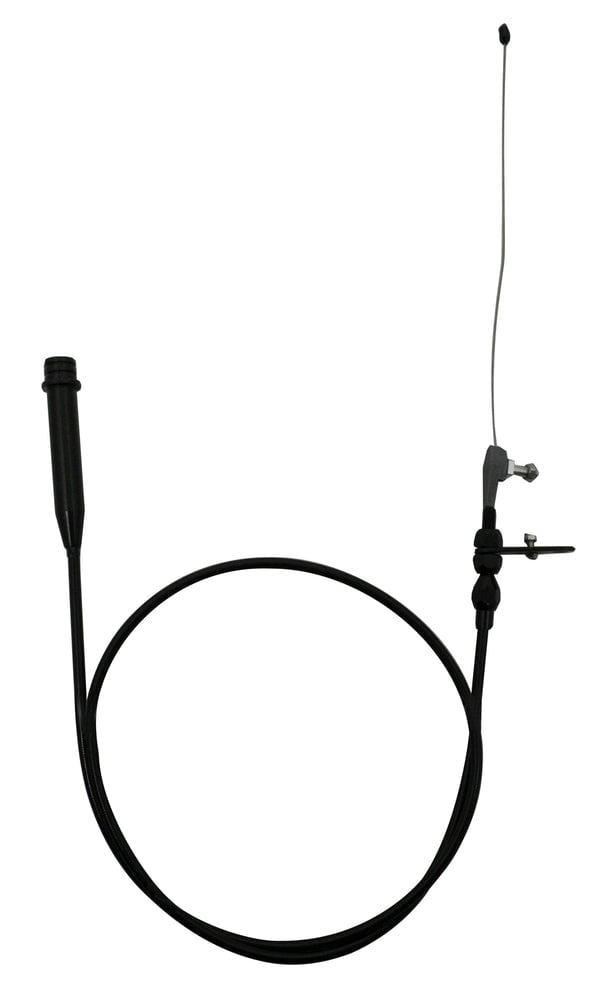 HZ-2006-PBK Polyethylene Chevy GM 4L60 Transmission Kickdown Cable Kit, Black