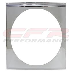 Picture of CFR HZ-1009C-22 16.62 x 18.62 in. Radiator Chrome Fan Shroud Unit-Fits 22 x 19 in. CFR Ultracool Radiators