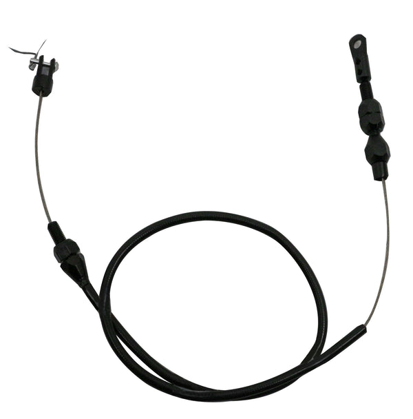 HZ-2010-PBK Polyethylene 24 in. Throttle Cable Kit Tuned-Port, Black