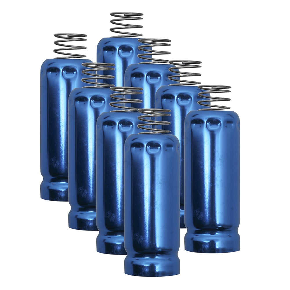CFR-3700-PBL Aluminum Spark Plug Wire Boot Heat Shield Protector, Blue