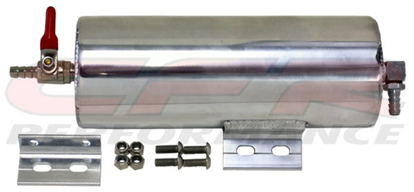 HZ-6084-POL 20 oz Aluminum 8 in. Overflow Tank, Polished