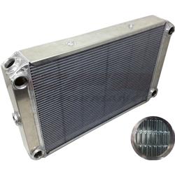 Picture of CFR HZ-40010-X3 19 x 22 in. Aluminum Evolution Modular Cooling X3 Modular Radiator 3 Row - Natural