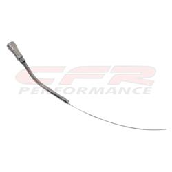 CFR HZ-4957D-C 1955-79 Chevy Small Block Engine Oil Dipstick - Chrome with Billet Aluminum Handle