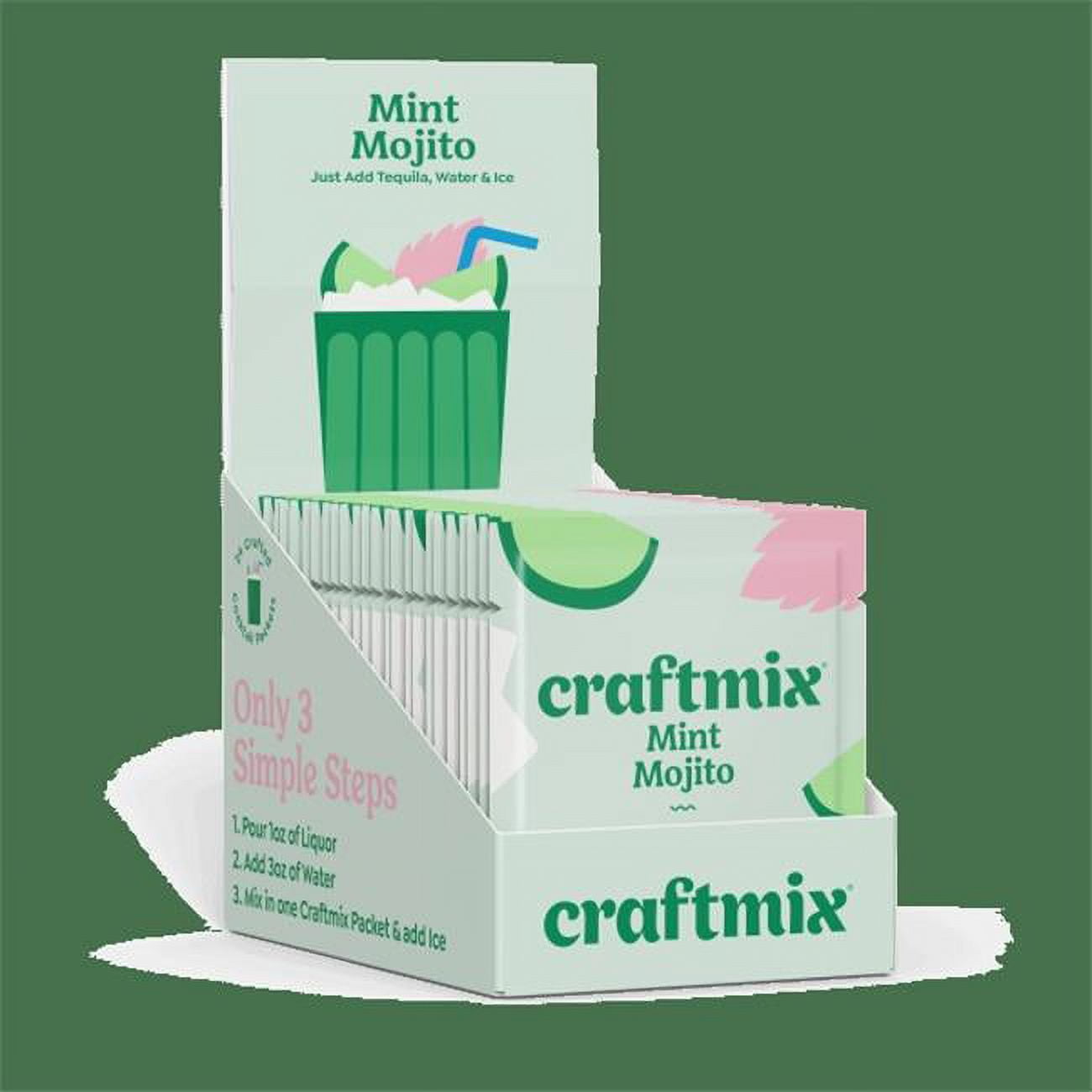 Picture of Craftmix 606 Mint Mojito Cocktail Mixers - Pack of 72