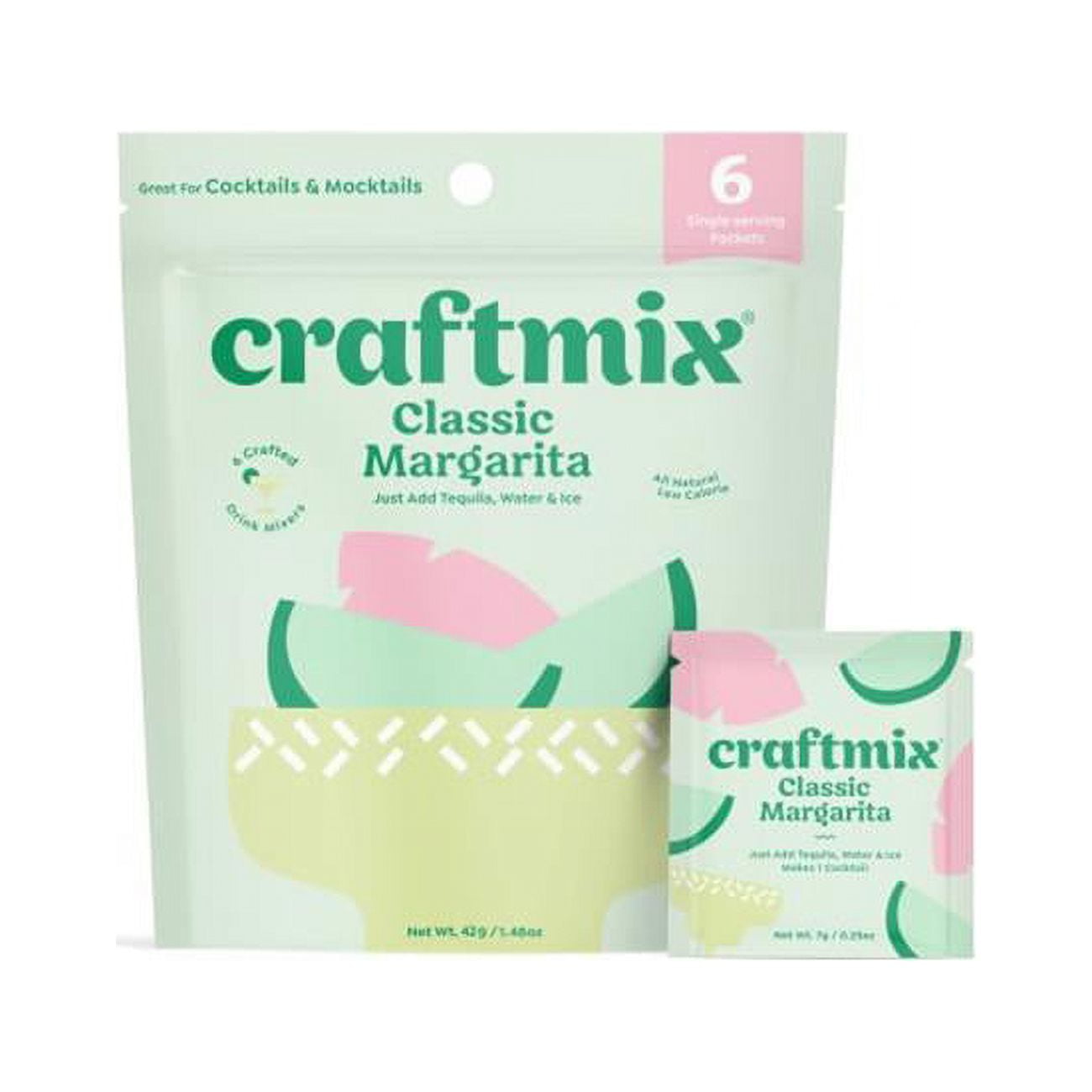 Picture of Craftmix 607 Classic Margarita Cocktail Mixers - Pack of 72