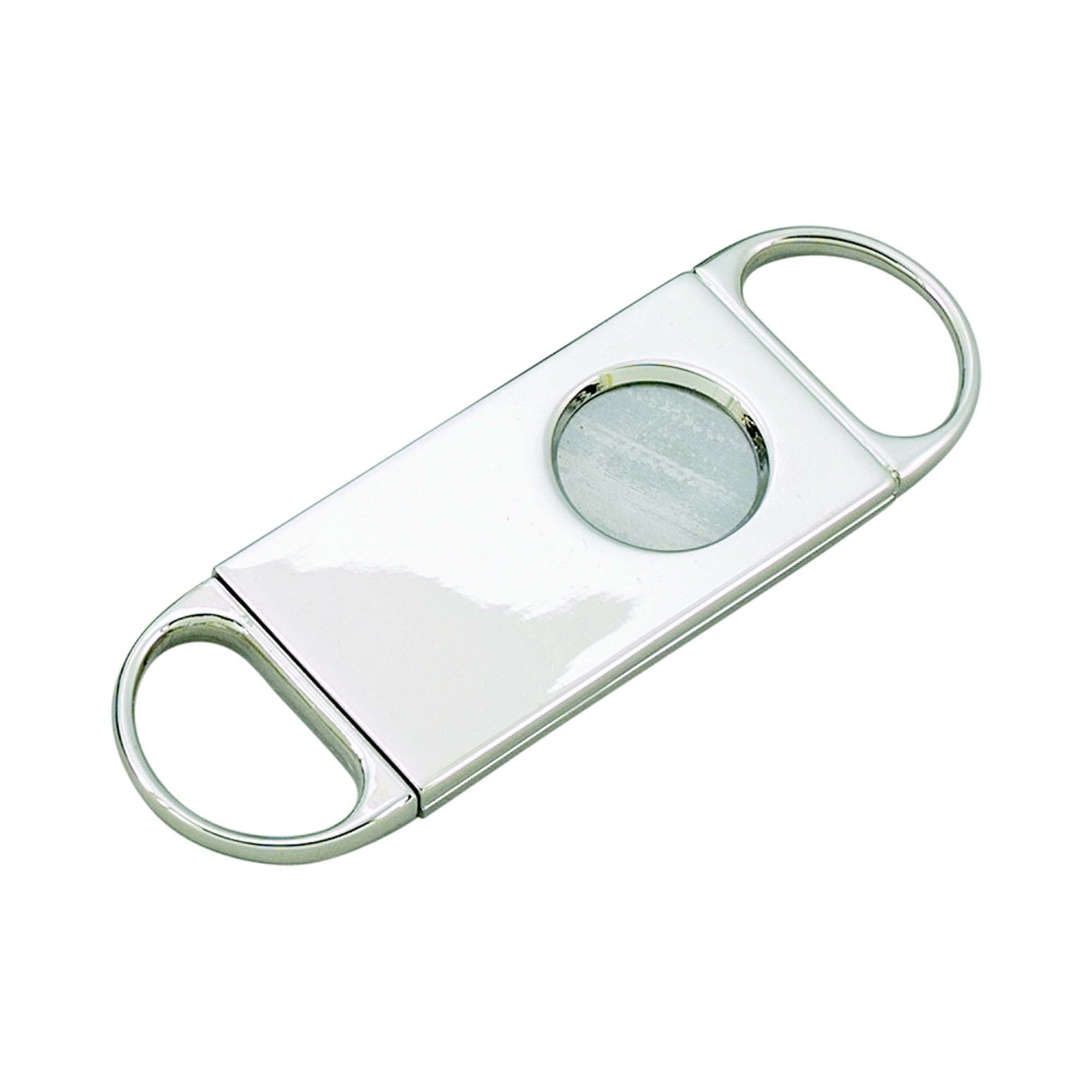 Picture of Creative Gifts International 003084 3.9 in. Nickel Plated 2 Rings Cigar Cutter