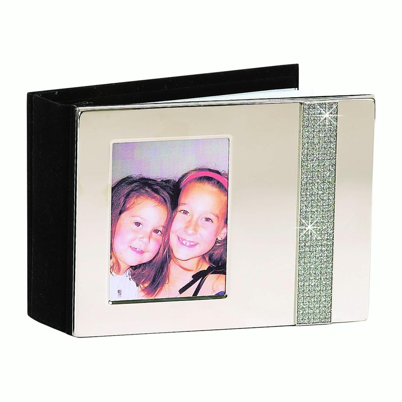 Picture of Creative Gifts International 003980 0.5 in. Glitter Galore Nickel Plated Frame Cover Album