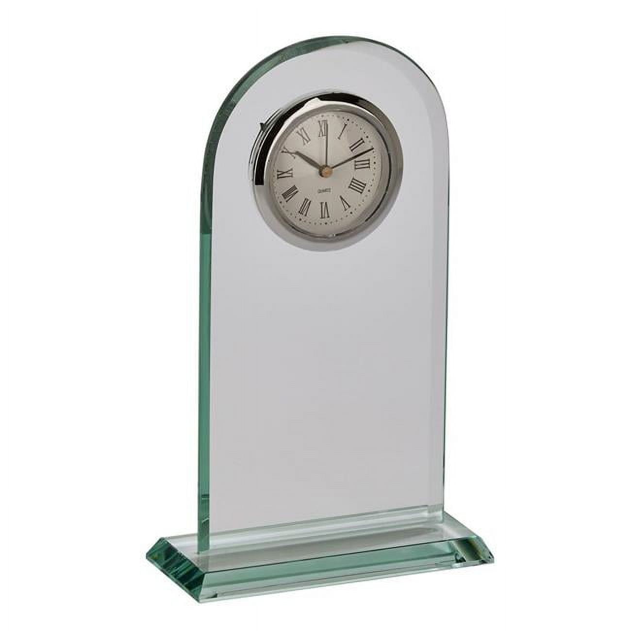 Picture of Creative Gifts International 004381 8 in. Glass Arched Clock